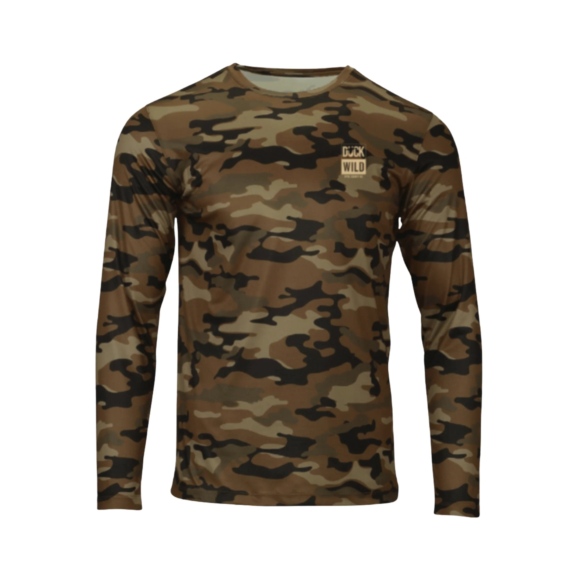 Coyote Camo DuckWild Paragon Long Sleeve Tee
