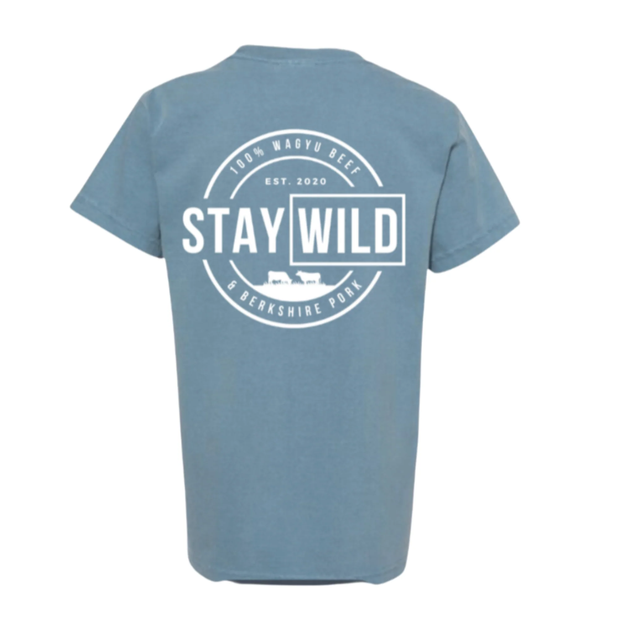 Wilders Ice Blue Short Sleeve Shirt - Image 2