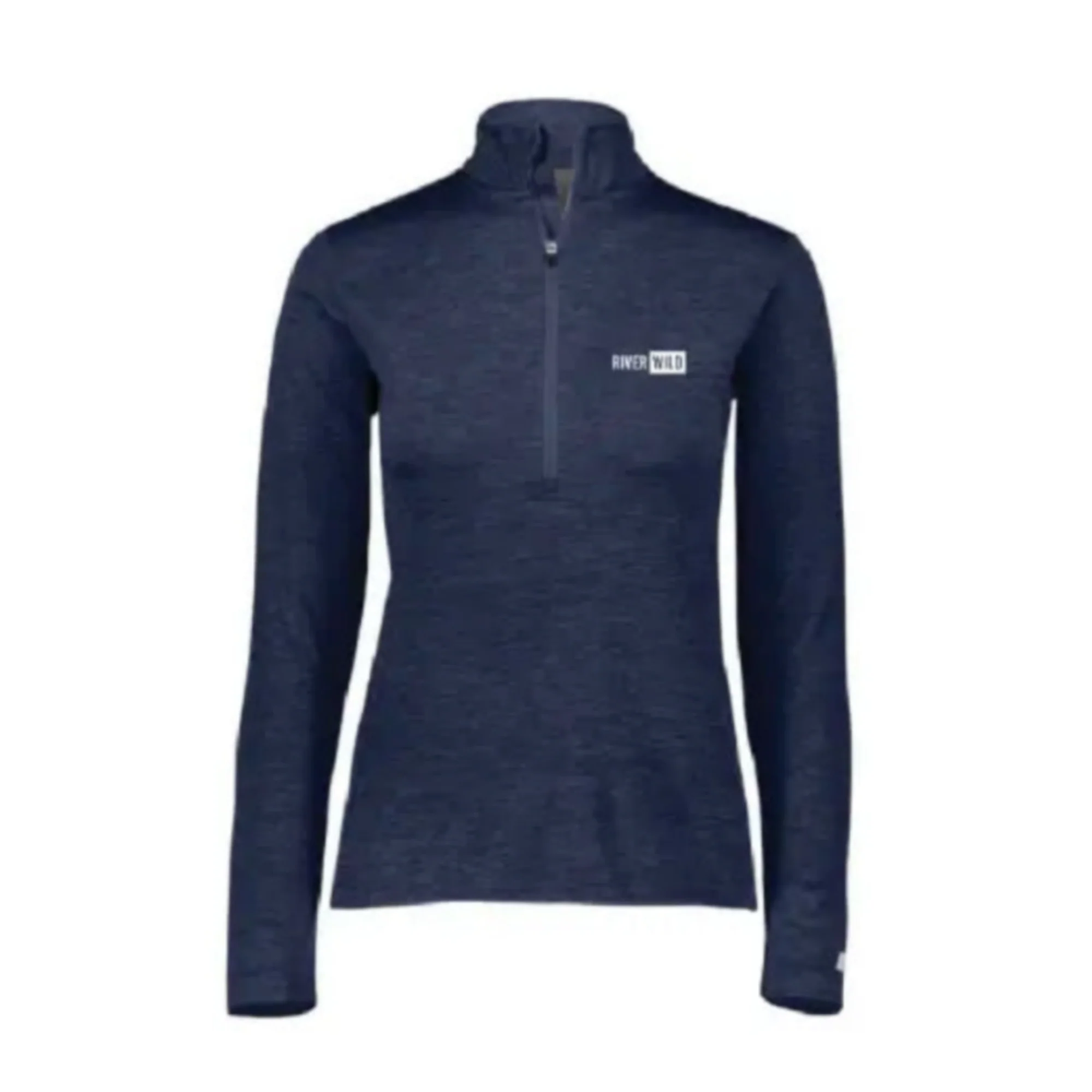 LADIES RIVERWILD NAVY RUSSELL 1/4 ZIP PULLOVER - Image 2