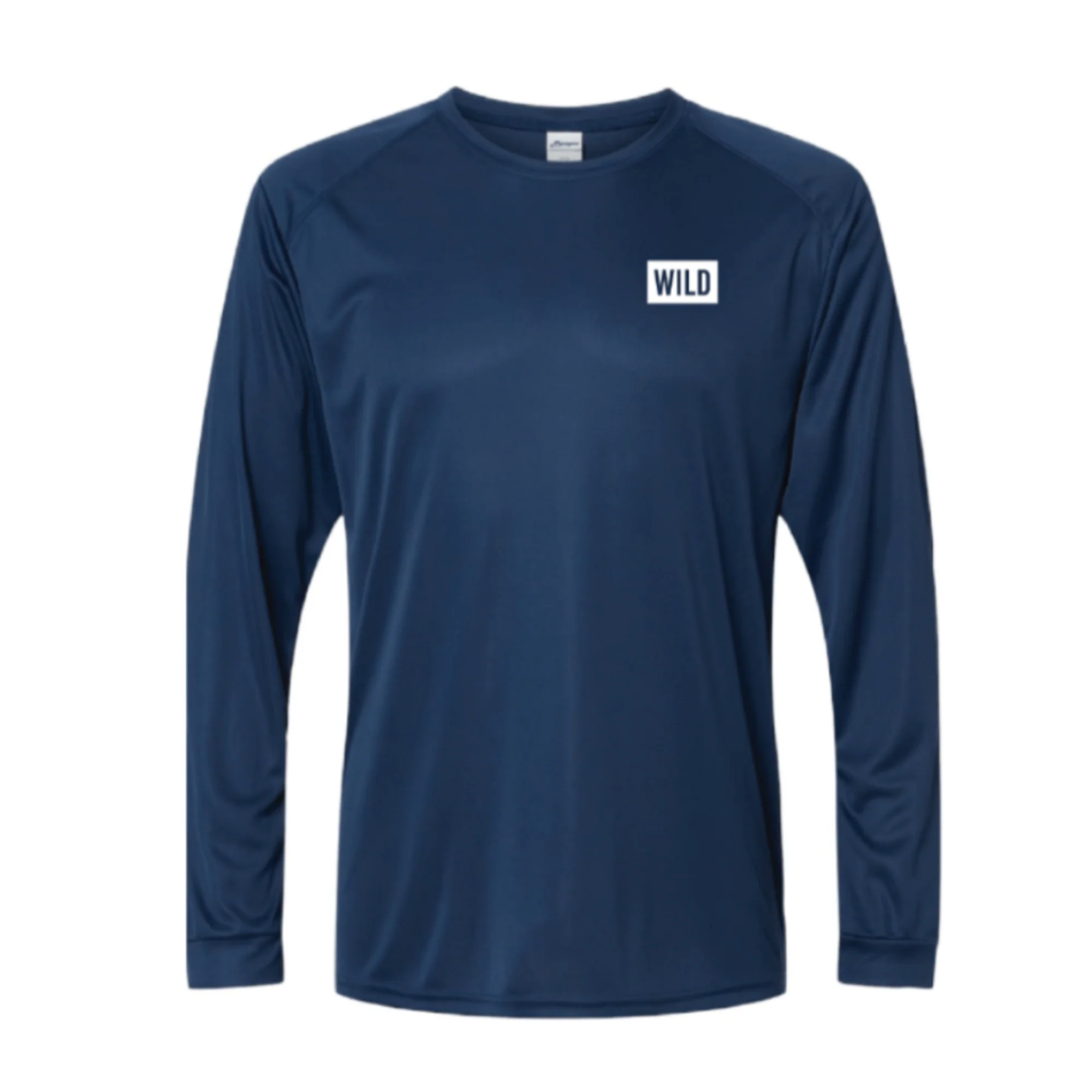 Navy Wild Block/StayWild Paragon Islander Long Sleeve Tee - Image 2