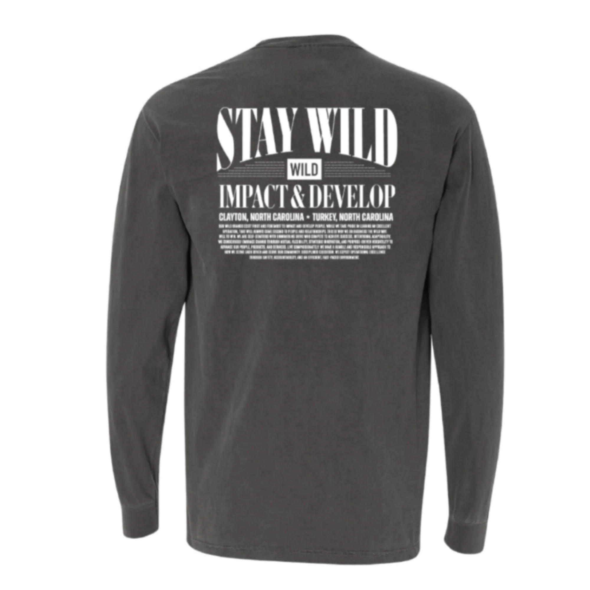 Pepper RiverWild Impact and Development Long Sleeve Band Tee - Image 2