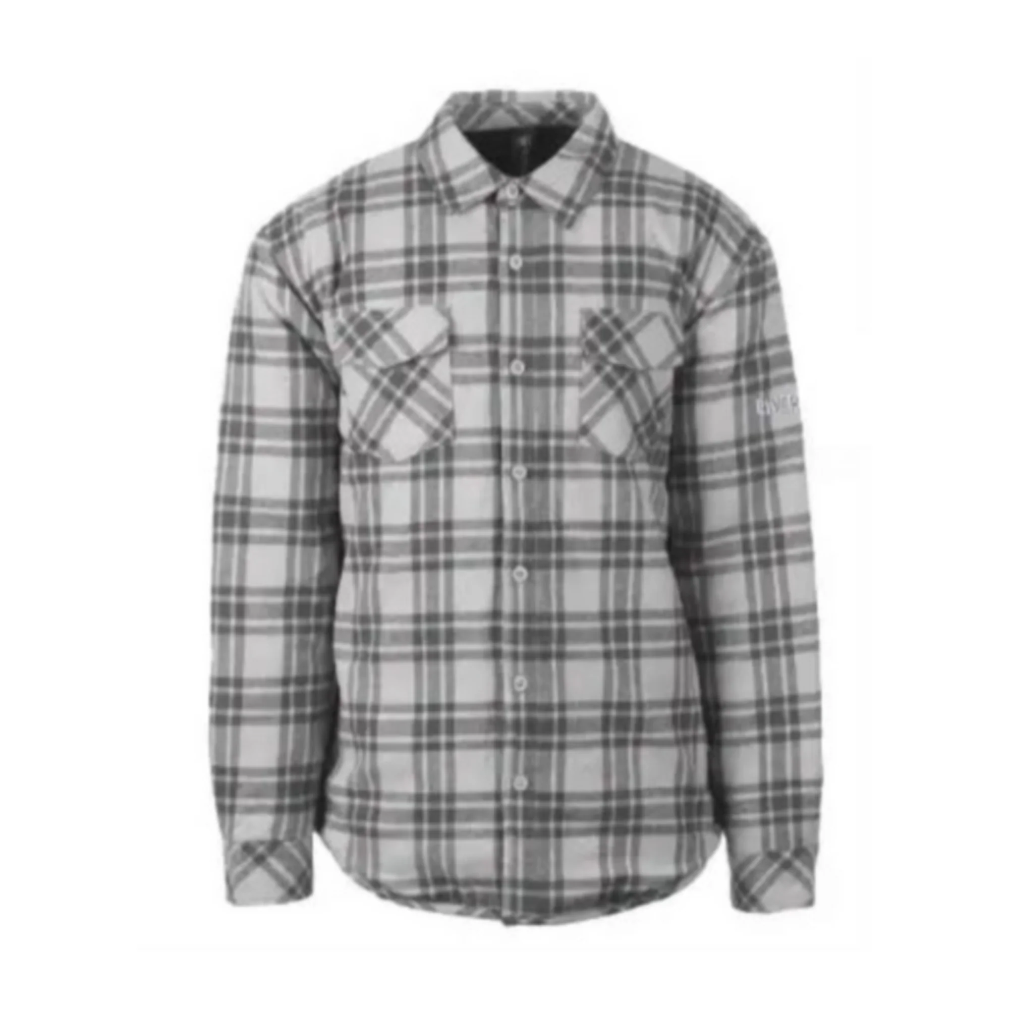 RIVERWILD GREY/STEEL BURNSIDE FLANNEL JACKET - Image 2