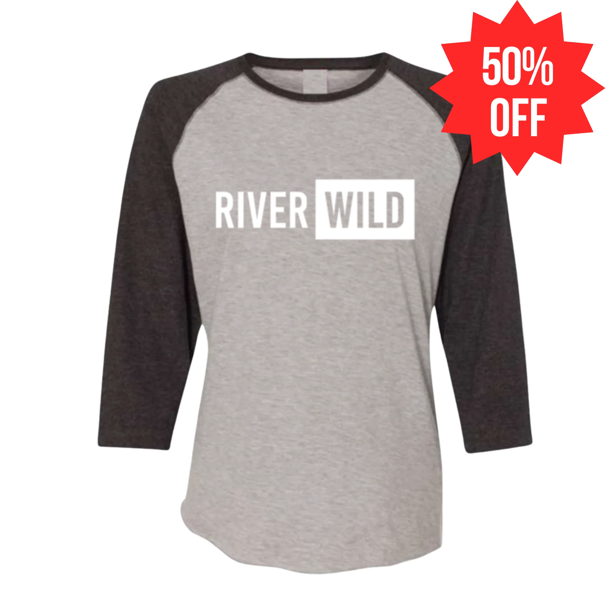 RIVERWILD LADIES VINTAGE BASEBALL TEE
