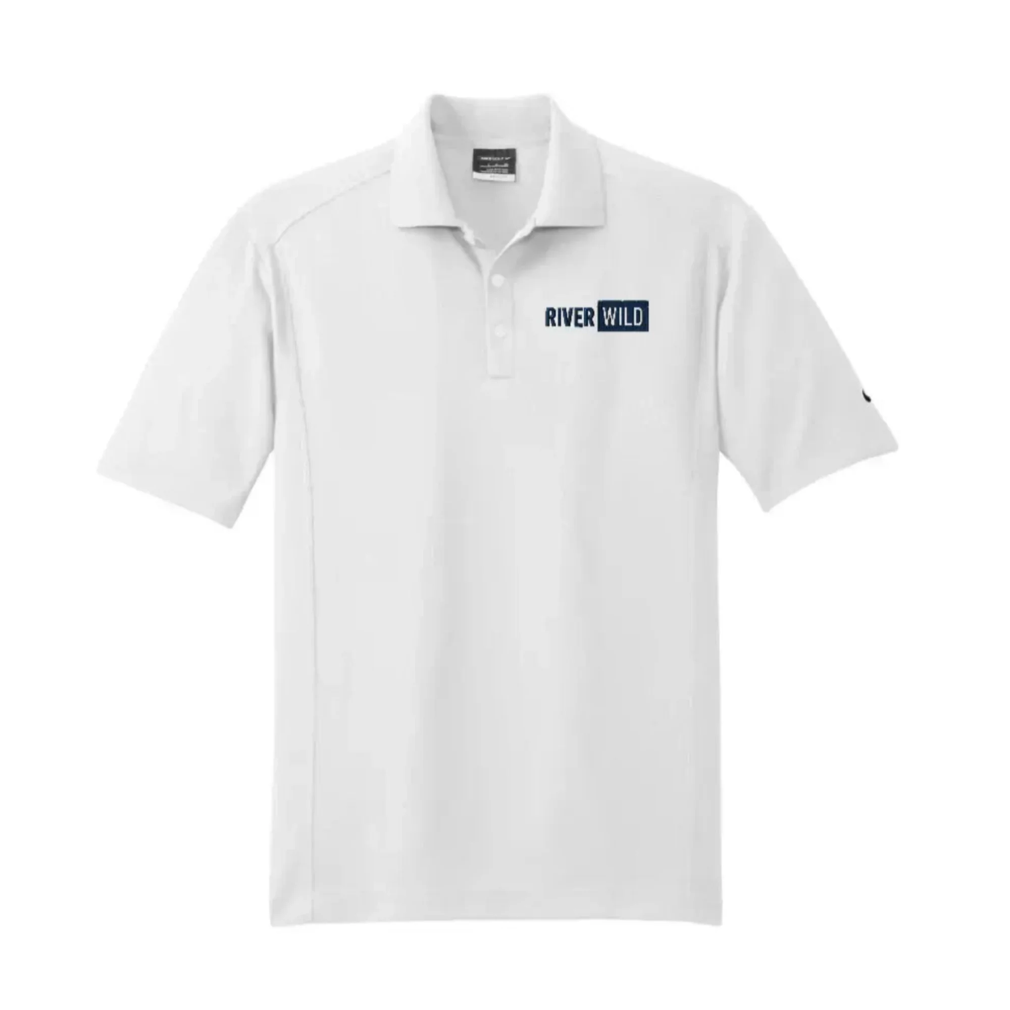 RIVERWILD WHITE NIKE CLASSIC POLO - Image 2