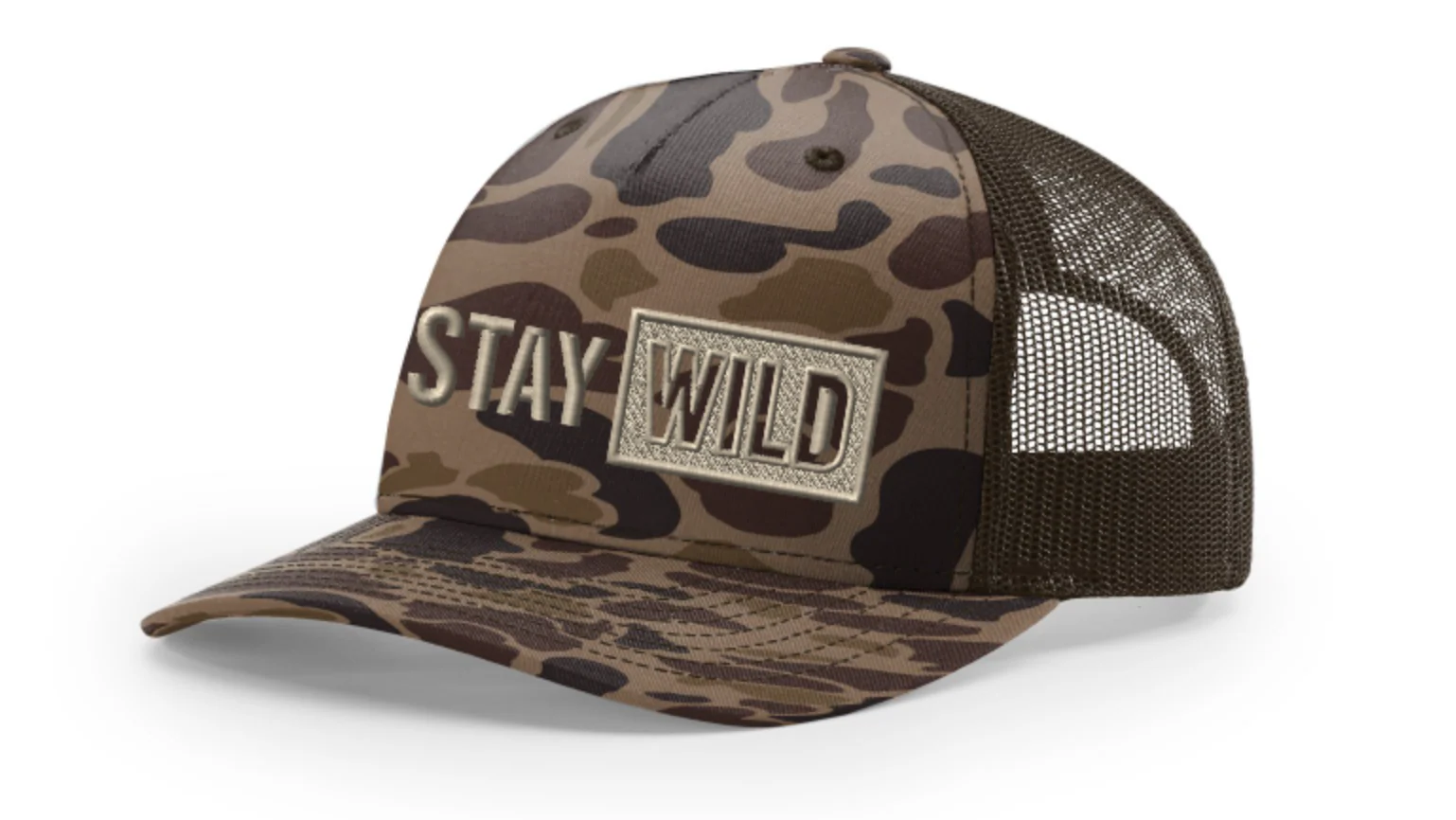 StayWILD Bark Duck Camo Richardson Hat - Image 2