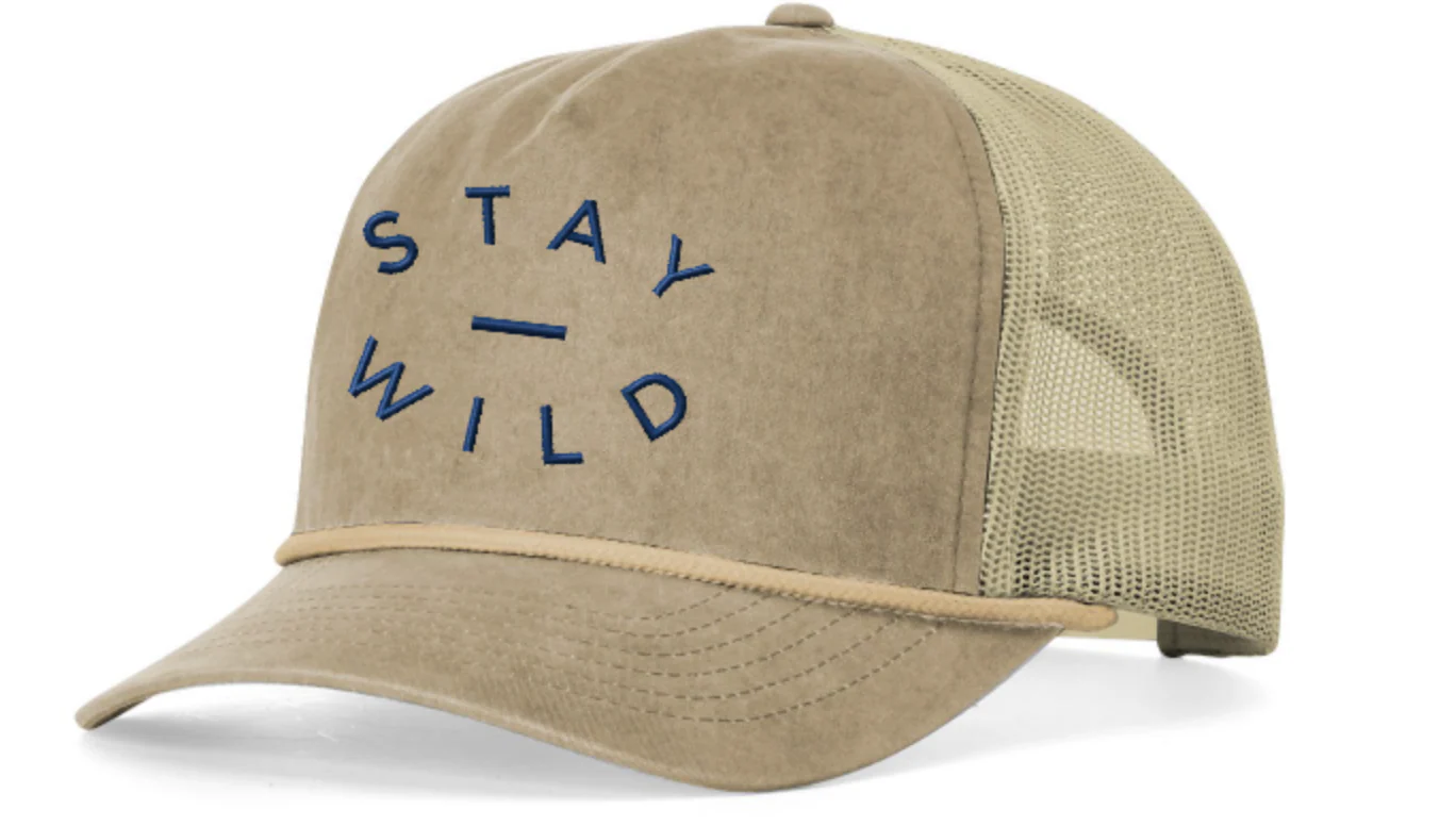 StayWILD Circle Tan Rope Hat - Image 2