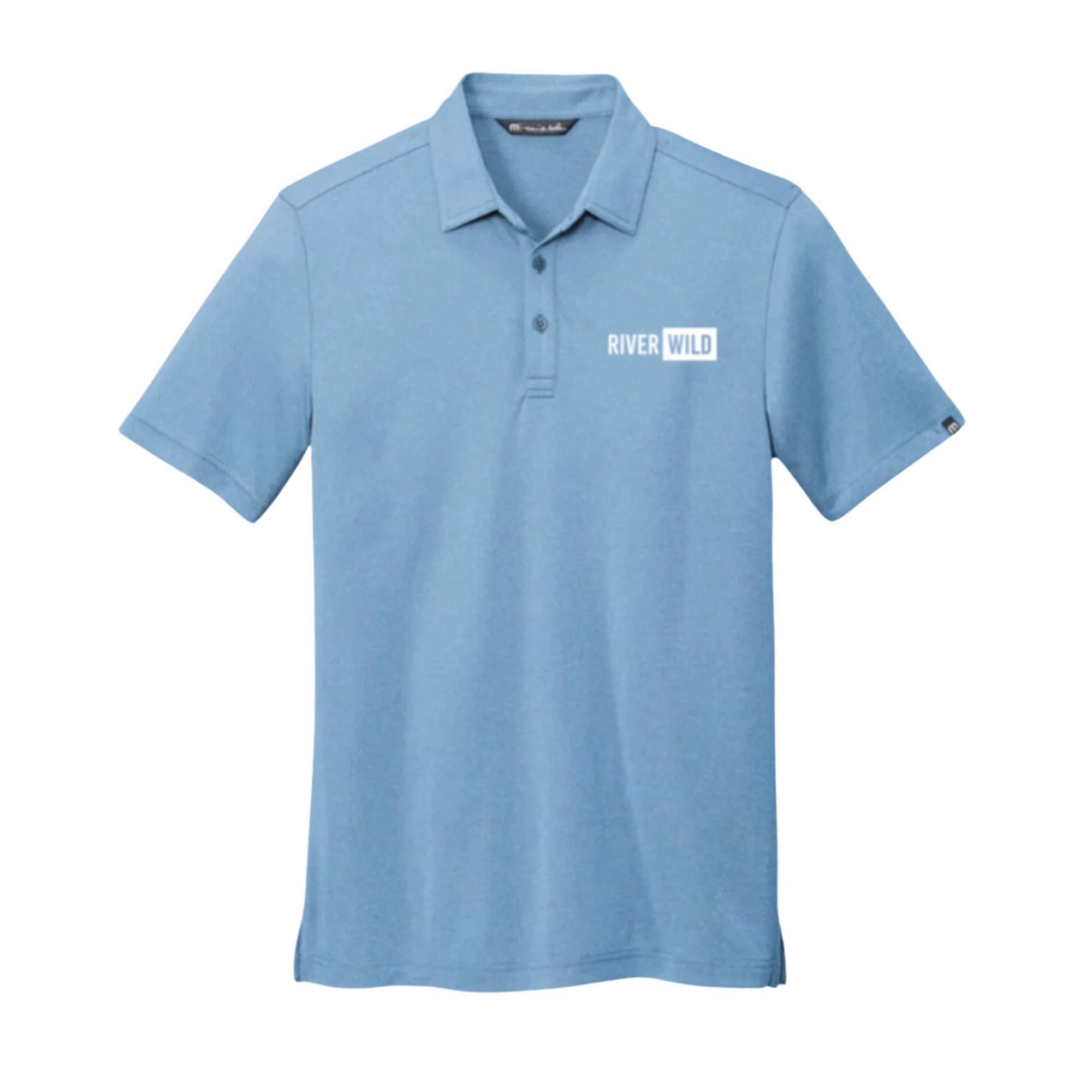 Riverwild Travis Matthew Performance Polo Brilliant Blue Heather