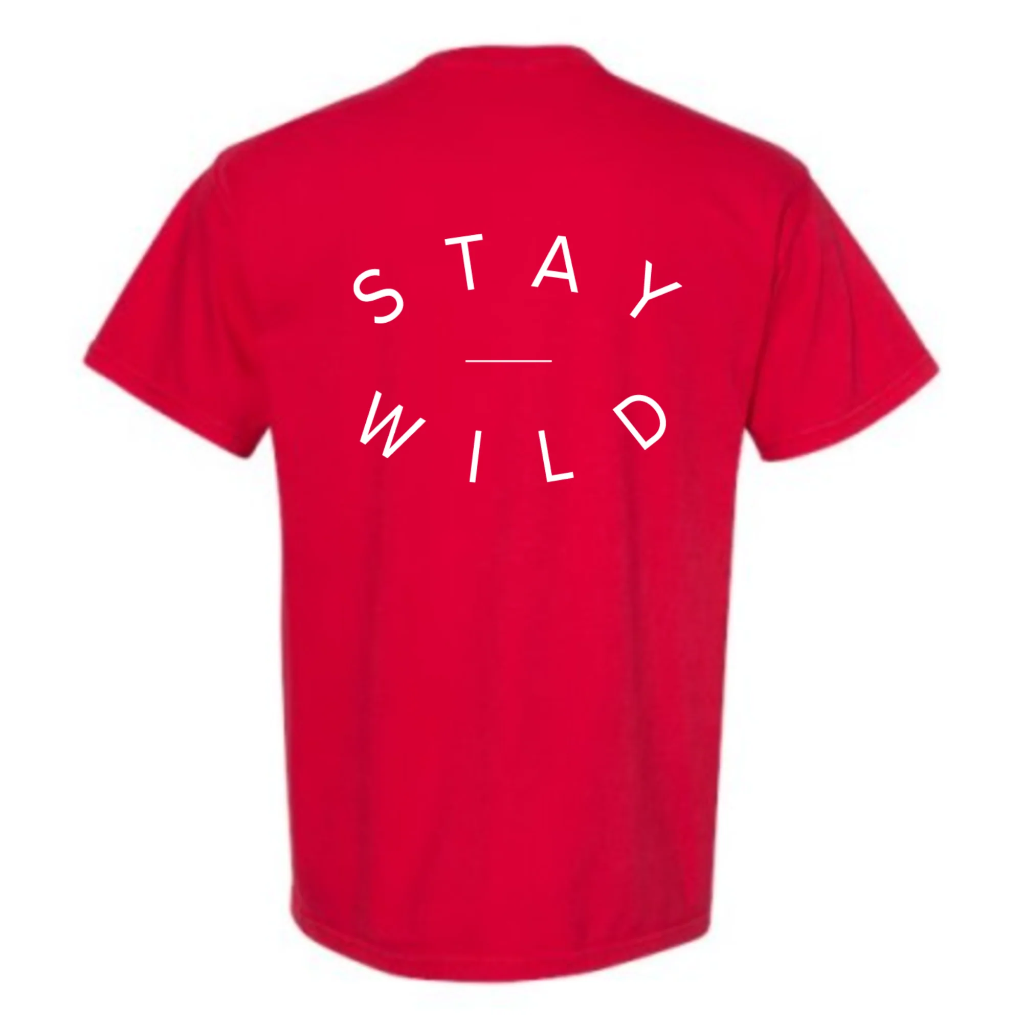 WILD Block Red Shirt - Image 2